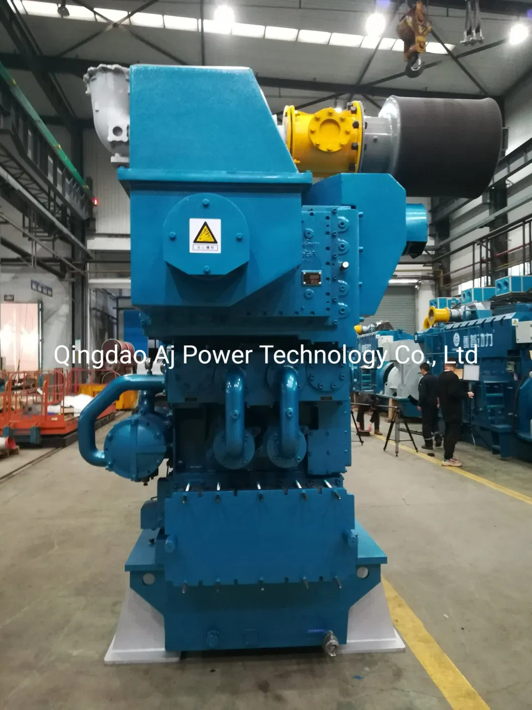 Aj Power 1MW 1000kw Push Natural Gas Generator Set