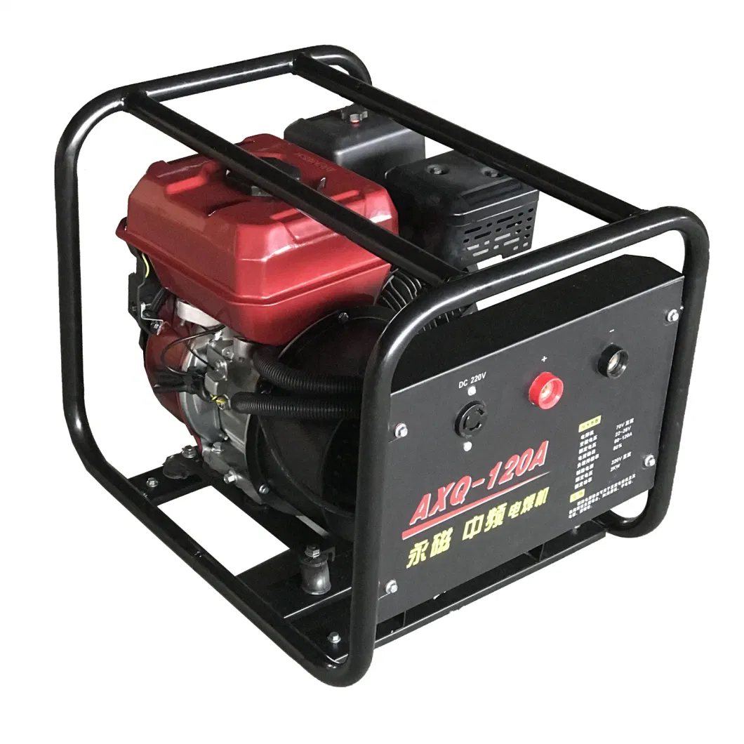 120A to 300A DC 2kw Portable Gasoline/ Diesel Welding Machine Welder Generator Small Arc Petrol Generator