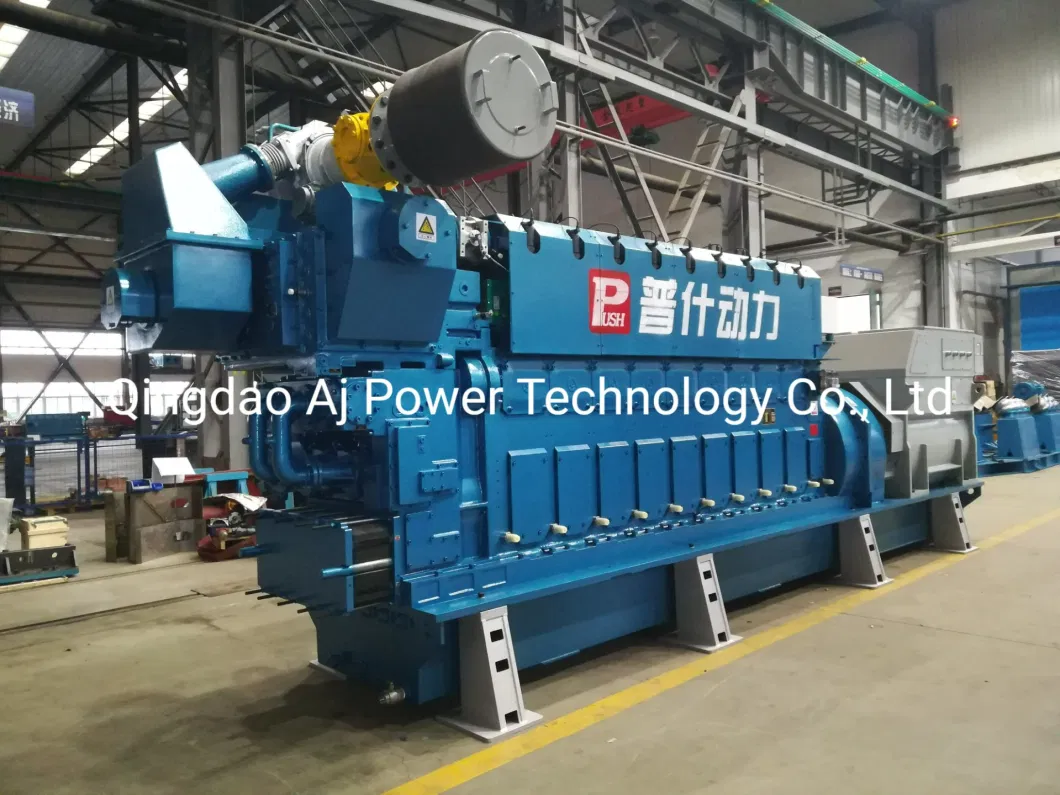 Aj Power 1MW 1000kw Push Natural Gas Generator Set