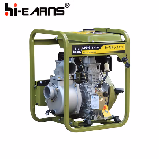 전기식 시동 기능이 있는 3인치 디젤 워터 펌프(DP30E)